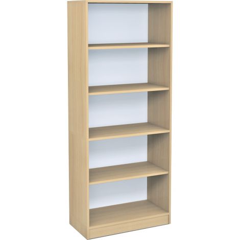 Dulap inalt pentru biblioteca, 185 cm, culoare artar - imagine 12